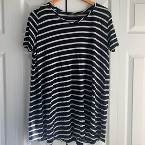 Stripped Aritzia dress